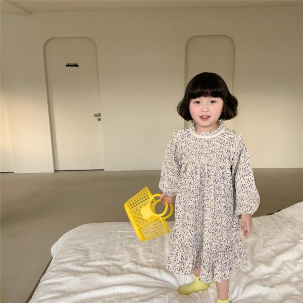 girls clothing 2021 spring new children s round collar flower long sleeve korean fashion dress, Red;yellow
girls clothing 2021 spring new children s round collar flower long sleeve korean fashion dress, Red;yellow