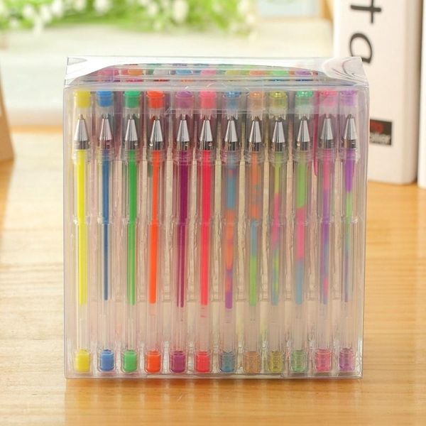 gel pens 48 pcs set rainbow design student color pen drawing wt7-002 
gel pens 48 pcs set rainbow design student color pen drawing wt7-002