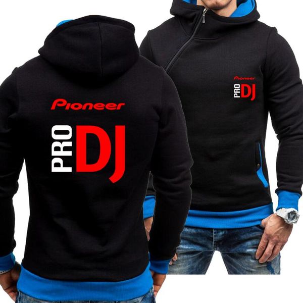 men's hoodies & sweatshirts spring and autumn pioneer pro dj hoodie inclined zipper fashion long sleeve hooded leisure jacket, Black
men's hoodies & sweatshirts spring and autumn pioneer pro dj hoodie inclined zipper fashion long sleeve hooded leisure jacket, Black