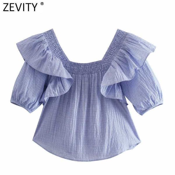 zevity women vintage square collar striped print short smock blouse ladies pleat ruffles casual femininas shirt chic ls9301 210603, White
zevity women vintage square collar striped print short smock blouse ladies pleat ruffles casual femininas shirt chic ls9301 210603, White