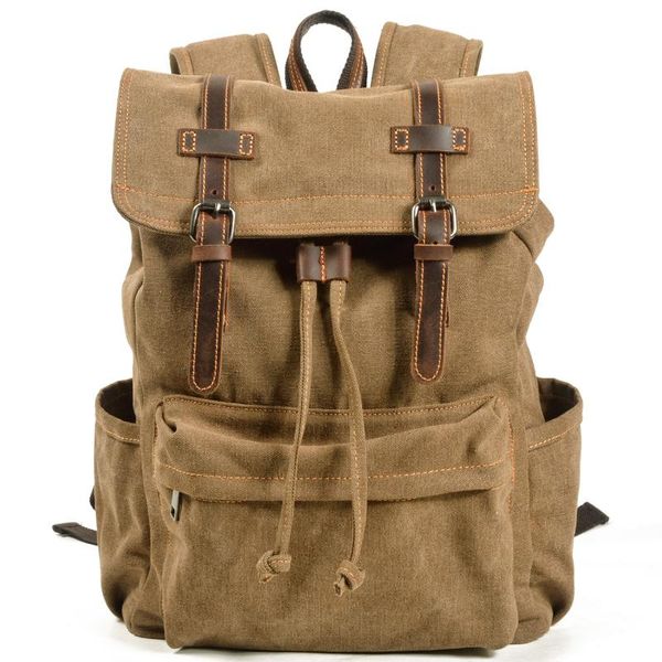 backpack men's outdoor mountaineering travel bag luggage canvas male and female students computer schoolbag college style
backpack men's outdoor mountaineering travel bag luggage canvas male and female students computer schoolbag college style