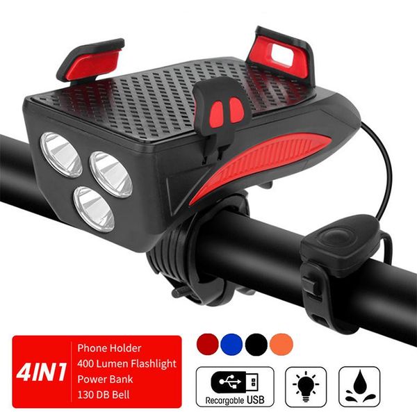 bike horns 4in1 bicycle light usb charging lighting cycling phone holders & led headlight horn bell mtb power bank for accessories
bike horns 4in1 bicycle light usb charging lighting cycling phone holders & led headlight horn bell mtb power bank for accessories