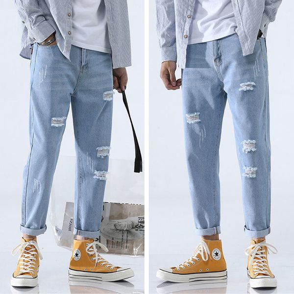mode jeans for men folk baggy wide straight leg bum student fashion pants a84b, Blue
mode jeans for men folk baggy wide straight leg bum student fashion pants a84b, Blue