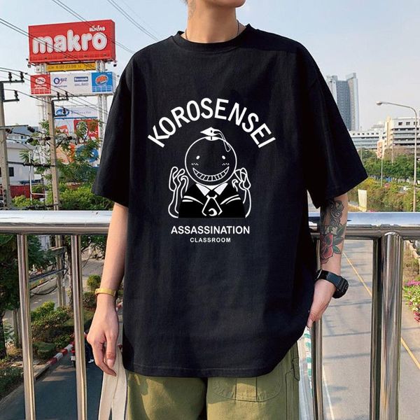 men's t-shirts japan anime assassination classroom korosensei t-shirt men women summer casual t shirts streetwear tee shirt fashion, White;black
men's t-shirts japan anime assassination classroom korosensei t-shirt men women summer casual t shirts streetwear tee shirt fashion, White;black