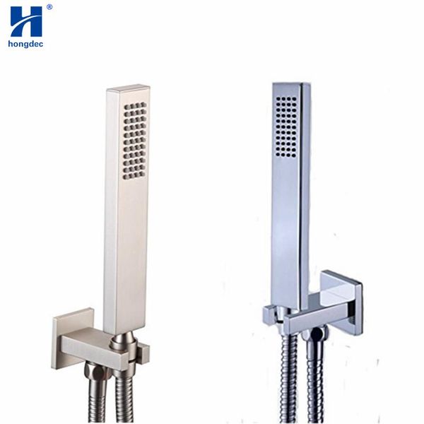 bathroom shower heads hongdec square solid brass hand held head with wall connector and 1.5m hose set
bathroom shower heads hongdec square solid brass hand held head with wall connector and 1.5m hose set