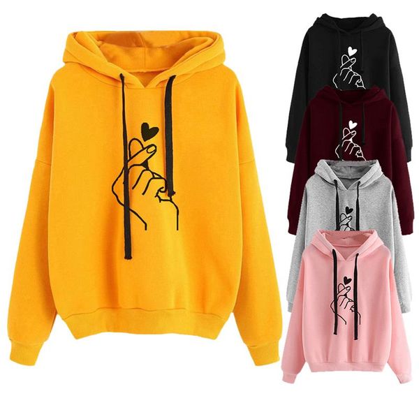 gym clothing women's sweatshirt long-sleeved hooded girl pink heart printed skateboarding hoodies ladies fitness workout sportswear, White;black
gym clothing women's sweatshirt long-sleeved hooded girl pink heart printed skateboarding hoodies ladies fitness workout sportswear, White;black