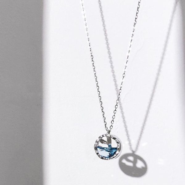 pendant necklaces 2021 charm necklace mermaid tears marine simple valentine girls accessories wedding fine jewelry for women, Silver
pendant necklaces 2021 charm necklace mermaid tears marine simple valentine girls accessories wedding fine jewelry for women, Silver