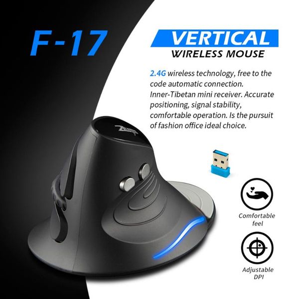 mice zelotes f-17 vertical mouse 2.4ghz wireless gaming 6 keys ergonomic optical with 3 adjustable dpi for pc laptop
mice zelotes f-17 vertical mouse 2.4ghz wireless gaming 6 keys ergonomic optical with 3 adjustable dpi for pc laptop