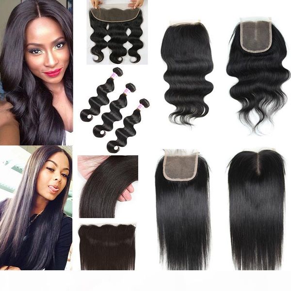 straight hair extensions body wave virgin human hair weft 3 bundles with closure or 13x4 ear to ear frontal closure unprocessed hair weaves, Black
straight hair extensions body wave virgin human hair weft 3 bundles with closure or 13x4 ear to ear frontal closure unprocessed hair weaves, Black