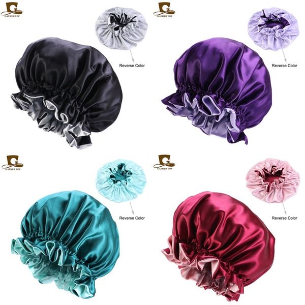 european and american popular silk night double satin night hat beauty perm hat chemotherapy hat with adjustable buckle 238 u2, Yellow
european and american popular silk night double satin night hat beauty perm hat chemotherapy hat with adjustable buckle 238 u2, Yellow