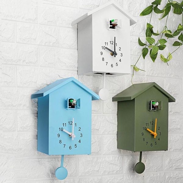 wall clocks fashion trendy plastic cuckoo clock clock, natural bird voices or call, design pendulum, house, wa 
wall clocks fashion trendy plastic cuckoo clock clock, natural bird voices or call, design pendulum, house, wa