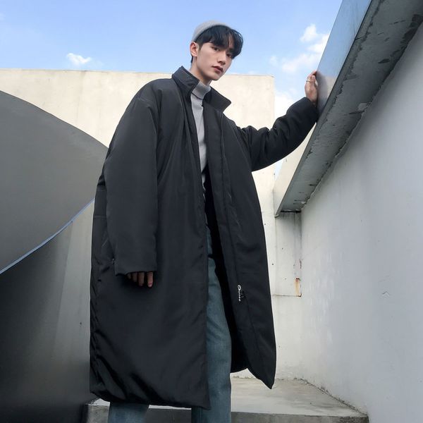 2021 New Winter Oversize Men's Parka Warm Fashion Casual Long Men Overcoat Style Stand-up Collar Coat Mens Clothes 85vy, Black
2021 New Winter Oversize Men's Parka Warm Fashion Casual Long Men Overcoat Style Stand-up Collar Coat Mens Clothes 85vy, Black