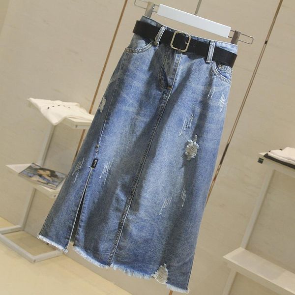 skirts womens ripped denim a-line summer large size female split hole jeans saias s/5xl faldas mujer moda d304, Black
skirts womens ripped denim a-line summer large size female split hole jeans saias s/5xl faldas mujer moda d304, Black