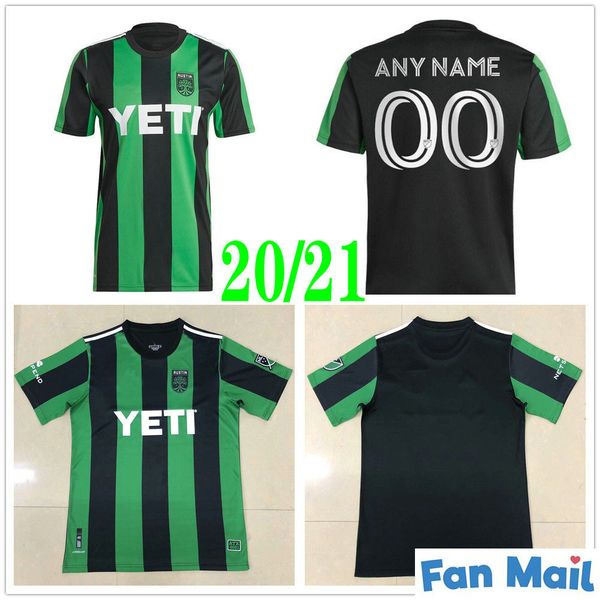 2020 2021 new inaugural austin fc soccer jerseys custom 21 22 austin home black green football shirt uniform, Black;yellow 
2020 2021 new inaugural austin fc soccer jerseys custom 21 22 austin home black green football shirt uniform, Black;yellow