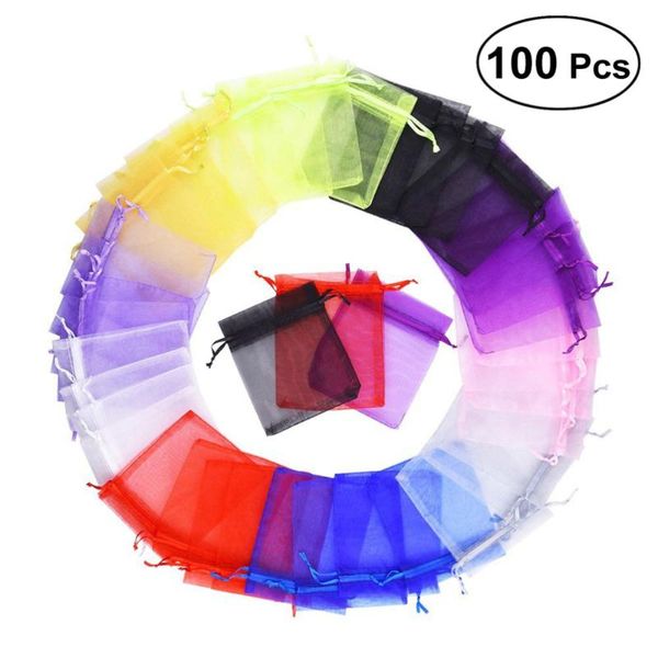 100pcs mixed colors wedding party favor drawstring organza gift bags jewelry pouches 10 * 12
100pcs mixed colors wedding party favor drawstring organza gift bags jewelry pouches 10 * 12