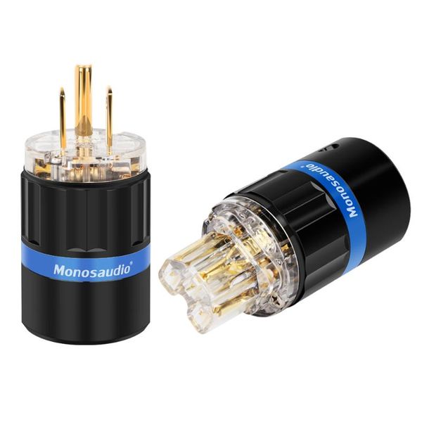 smart power plugs pair monosaudio m105g/f105g 99.998% pure copper 24k gold plated hifi us ac plug audio connector iec female
smart power plugs pair monosaudio m105g/f105g 99.998% pure copper 24k gold plated hifi us ac plug audio connector iec female