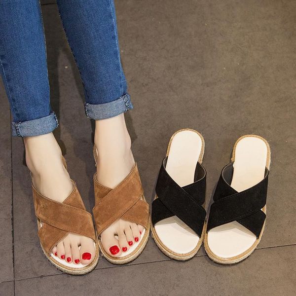 slippers shoes flock womens outdoor platform pantofle slides fashion massage flat 2021 luxury soft rubber basic fabric pu, Black
slippers shoes flock womens outdoor platform pantofle slides fashion massage flat 2021 luxury soft rubber basic fabric pu, Black