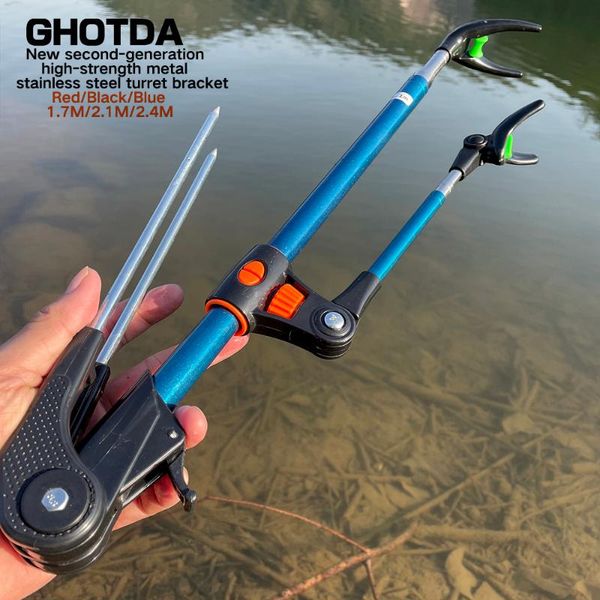 fishing rod bracket stainless steel pole bracket holder stand 1.7m 2.1m 2.4m fishing tackle
fishing rod bracket stainless steel pole bracket holder stand 1.7m 2.1m 2.4m fishing tackle