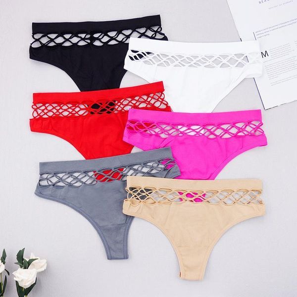 hollow out cotton panties fitness sports underpants mid-rise personalized thongs fashion soft panty six color women's, Black;pink
hollow out cotton panties fitness sports underpants mid-rise personalized thongs fashion soft panty six color women's, Black;pink