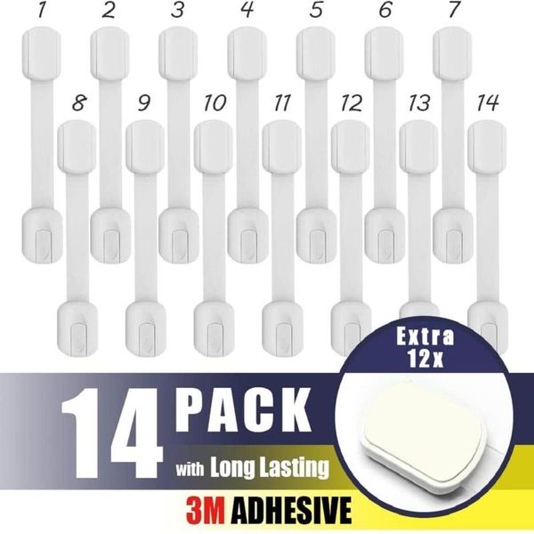 carriers, slings & backpacks 14 pcs/lot child lock protection of children locking doors for children's safety kids plastic 3m
carriers, slings & backpacks 14 pcs/lot child lock protection of children locking doors for children's safety kids plastic 3m