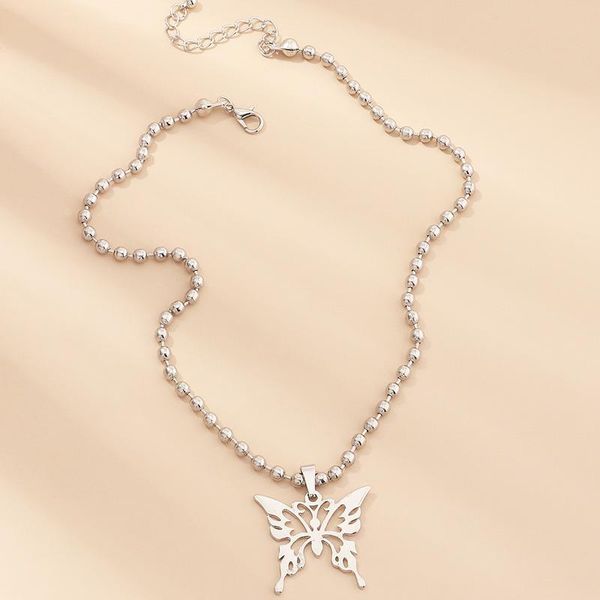 chains korean cute butterfly choker necklace for women beaded chain 2021statement pendant fashion female collar pearl jewelry wholesale, Silver
chains korean cute butterfly choker necklace for women beaded chain 2021statement pendant fashion female collar pearl jewelry wholesale, Silver