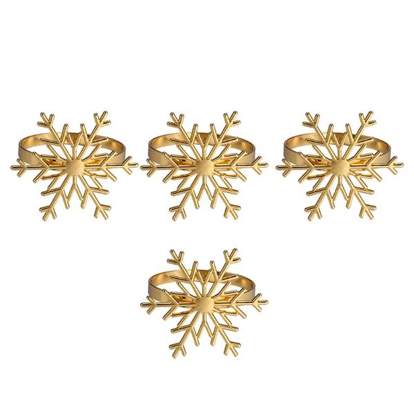 napkin rings 4pcs xmas design chic buckles christmas snowflake table supplies (golden)
napkin rings 4pcs xmas design chic buckles christmas snowflake table supplies (golden)