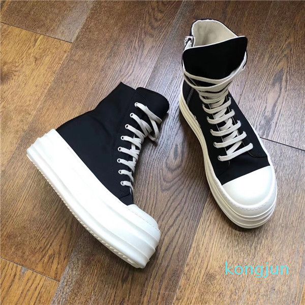 designer- satin canvas thick sole platform hip hop personalized boots women size 35-39 men size 38-43, Black
designer- satin canvas thick sole platform hip hop personalized boots women size 35-39 men size 38-43, Black