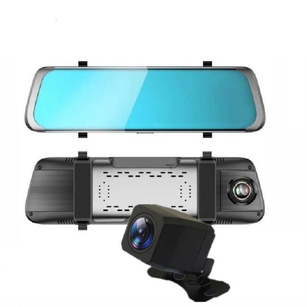 high definition night vision of 10 inch dual lens streaming media dash cam car dvr 
high definition night vision of 10 inch dual lens streaming media dash cam car dvr