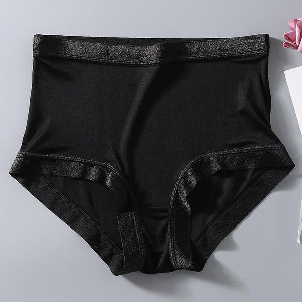 women's panties women silk big size briefs intimates female underwear black l xl, Black;pink
women's panties women silk big size briefs intimates female underwear black l xl, Black;pink