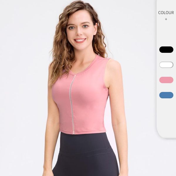 yoga outfits summer slim short women sleeveless vest o neck breathable tank gym running training shirts, White;red
yoga outfits summer slim short women sleeveless vest o neck breathable tank gym running training shirts, White;red