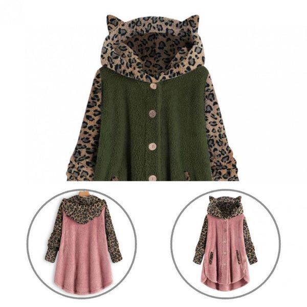 women's jackets jacket simple irregular ears hood autumn winter hooded coat plush for vacation, Black;brown
women's jackets jacket simple irregular ears hood autumn winter hooded coat plush for vacation, Black;brown