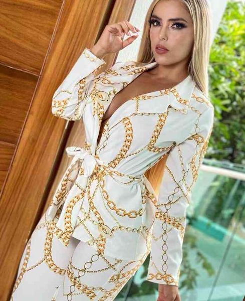 women's two piece pants k7073 european and american printing long-sleeved trousers two-piece suit 80k2, White
women's two piece pants k7073 european and american printing long-sleeved trousers two-piece suit 80k2, White
