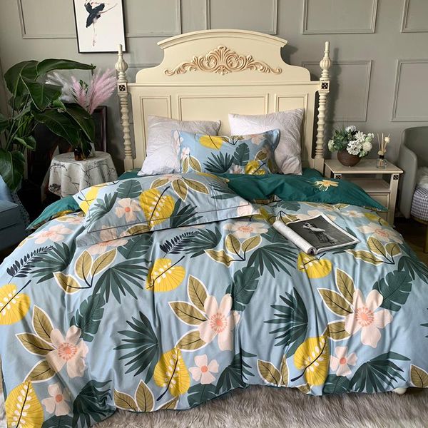 luxury 100% egyptian cotton flowers printing bedding set double duvet cover set bed linen fitted sheet pillowcase home textile
luxury 100% egyptian cotton flowers printing bedding set double duvet cover set bed linen fitted sheet pillowcase home textile