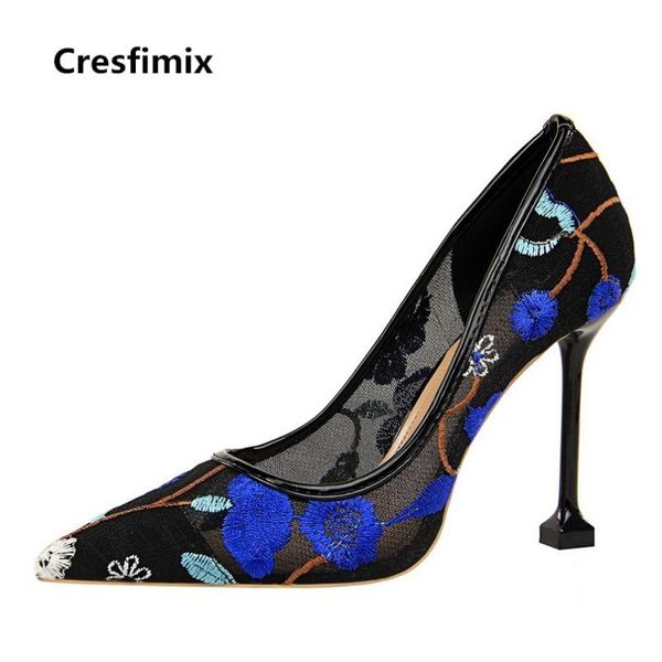 dress shoes cresfimix tacones altos women fashion black & blue transparent slip on high heel lady comfortable heels c2787
dress shoes cresfimix tacones altos women fashion black & blue transparent slip on high heel lady comfortable heels c2787