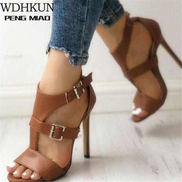 women sandals summer gladiator fine high heels leather peep toes ankle buckle strap woman party shoes black sandalia mujer 2021
women sandals summer gladiator fine high heels leather peep toes ankle buckle strap woman party shoes black sandalia mujer 2021