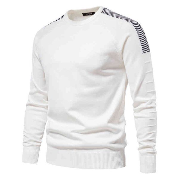 aiopon spliced drop sve casual o-neck slim fit pullovers 's s new winter warm knitted sweater for men, White;black
aiopon spliced drop sve casual o-neck slim fit pullovers 's s new winter warm knitted sweater for men, White;black