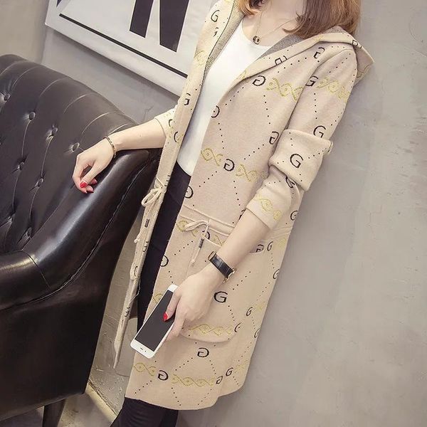women's jackets 2021 spring and autumn loose versatile large size sweater jacket waist hooded mid-length knitted cardiga, Black;brown
women's jackets 2021 spring and autumn loose versatile large size sweater jacket waist hooded mid-length knitted cardiga, Black;brown