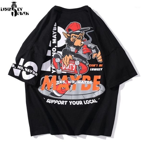 men's t-shirts men women harajuku 2021 skateboard monkey tshirt short batwing sleeve casual fashion loose hiphop tees1, White;black
men's t-shirts men women harajuku 2021 skateboard monkey tshirt short batwing sleeve casual fashion loose hiphop tees1, White;black