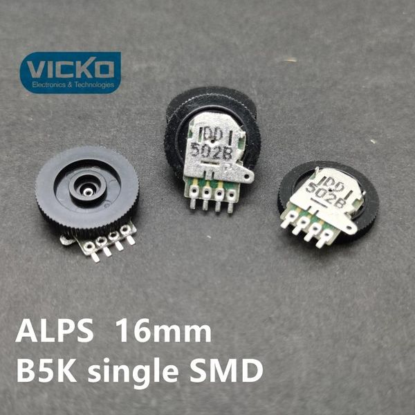 smart home control 30pcs/lot alps b5kx2 5pin dual dip / b5k 4pin single smd radio mp3/4 with wheel dial gear potentiometer 16*3mm
smart home control 30pcs/lot alps b5kx2 5pin dual dip / b5k 4pin single smd radio mp3/4 with wheel dial gear potentiometer 16*3mm