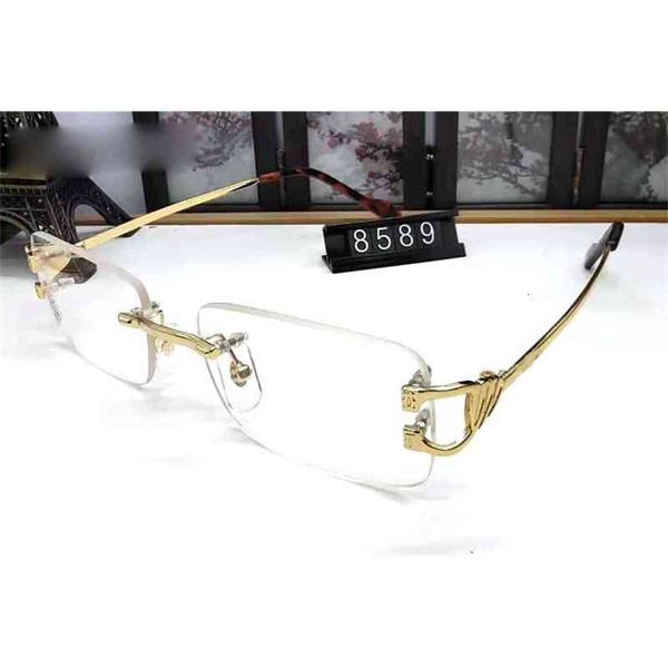 fashion glasses frame men sunglasses gold rimless eyeglasses for woman anti reflective clear lens prescription spectacles 9801, White;black
fashion glasses frame men sunglasses gold rimless eyeglasses for woman anti reflective clear lens prescription spectacles 9801, White;black