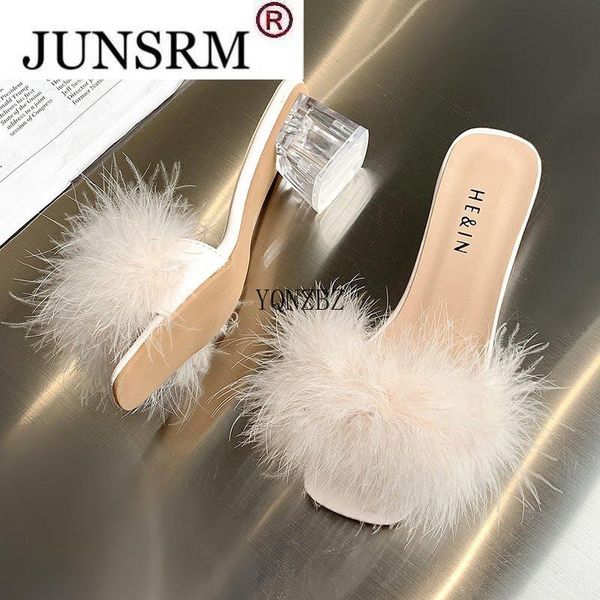 dress shoes summer fluffy peep toe high heels women fur feather lady fashion wedding slip-on pink square sandals, Black
dress shoes summer fluffy peep toe high heels women fur feather lady fashion wedding slip-on pink square sandals, Black