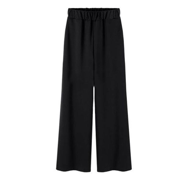 women's pants & capris spring autumn wide legged bohemian plus size women loose leg trousers elastic high waist female, Black;white
women's pants & capris spring autumn wide legged bohemian plus size women loose leg trousers elastic high waist female, Black;white
