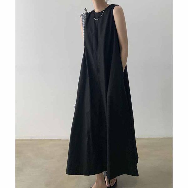 casual dresses 2021 summer loose women cotton and linen long dress o-neck sleeveless white ladies solid elegant party vestidos, Black;gray
casual dresses 2021 summer loose women cotton and linen long dress o-neck sleeveless white ladies solid elegant party vestidos, Black;gray