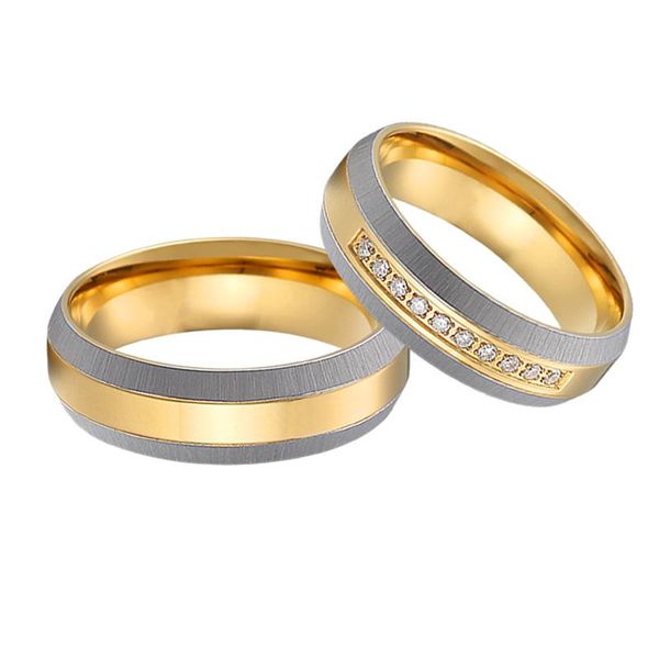 wedding rings lover valentine gift fine jewelry bridal men and women anniversary marriage ring for couple bague mariage, Slivery;golden
wedding rings lover valentine gift fine jewelry bridal men and women anniversary marriage ring for couple bague mariage, Slivery;golden