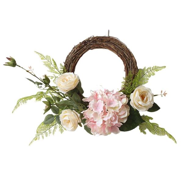 handmade artificial flower wreath white rose hydrangea wreath wall wedding front door bedroom garden home decor
handmade artificial flower wreath white rose hydrangea wreath wall wedding front door bedroom garden home decor