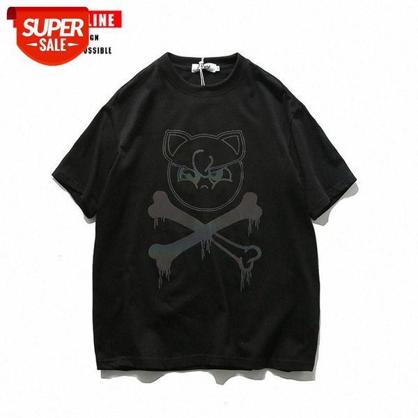 t shirt japanese short-sleeved male ins trend hip-hop printing loose tide brand reflective summer couple five-point sleeves #3n2d, White;black
t shirt japanese short-sleeved male ins trend hip-hop printing loose tide brand reflective summer couple five-point sleeves #3n2d, White;black