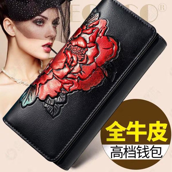 wallets wallet 2021 women's cowhide card handbag purse carteira masculina, Red;black
wallets wallet 2021 women's cowhide card handbag purse carteira masculina, Red;black