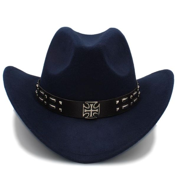 cloches men wool western cowboy hat with roll-up brim gentleman jazz equestrian sombrero hombre steampunk cap size 56-58cm, Blue;gray
cloches men wool western cowboy hat with roll-up brim gentleman jazz equestrian sombrero hombre steampunk cap size 56-58cm, Blue;gray