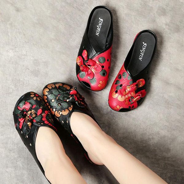 slippers tilocow 2021 retro slip on women summer female genuine leather hollow out shoes woman casual wrap toes ladies footwear, Black
slippers tilocow 2021 retro slip on women summer female genuine leather hollow out shoes woman casual wrap toes ladies footwear, Black