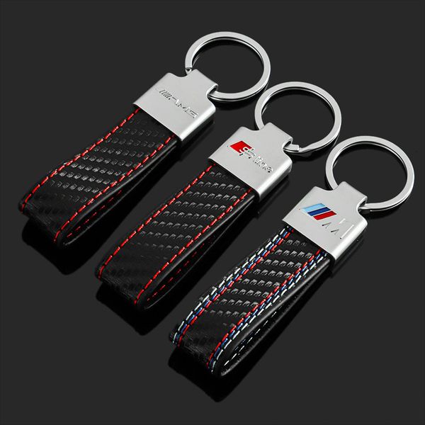 leather carbon fiber m tricolor sports audi sline mercedes benz amg key chain, Slivery;golden
leather carbon fiber m tricolor sports audi sline mercedes benz amg key chain, Slivery;golden